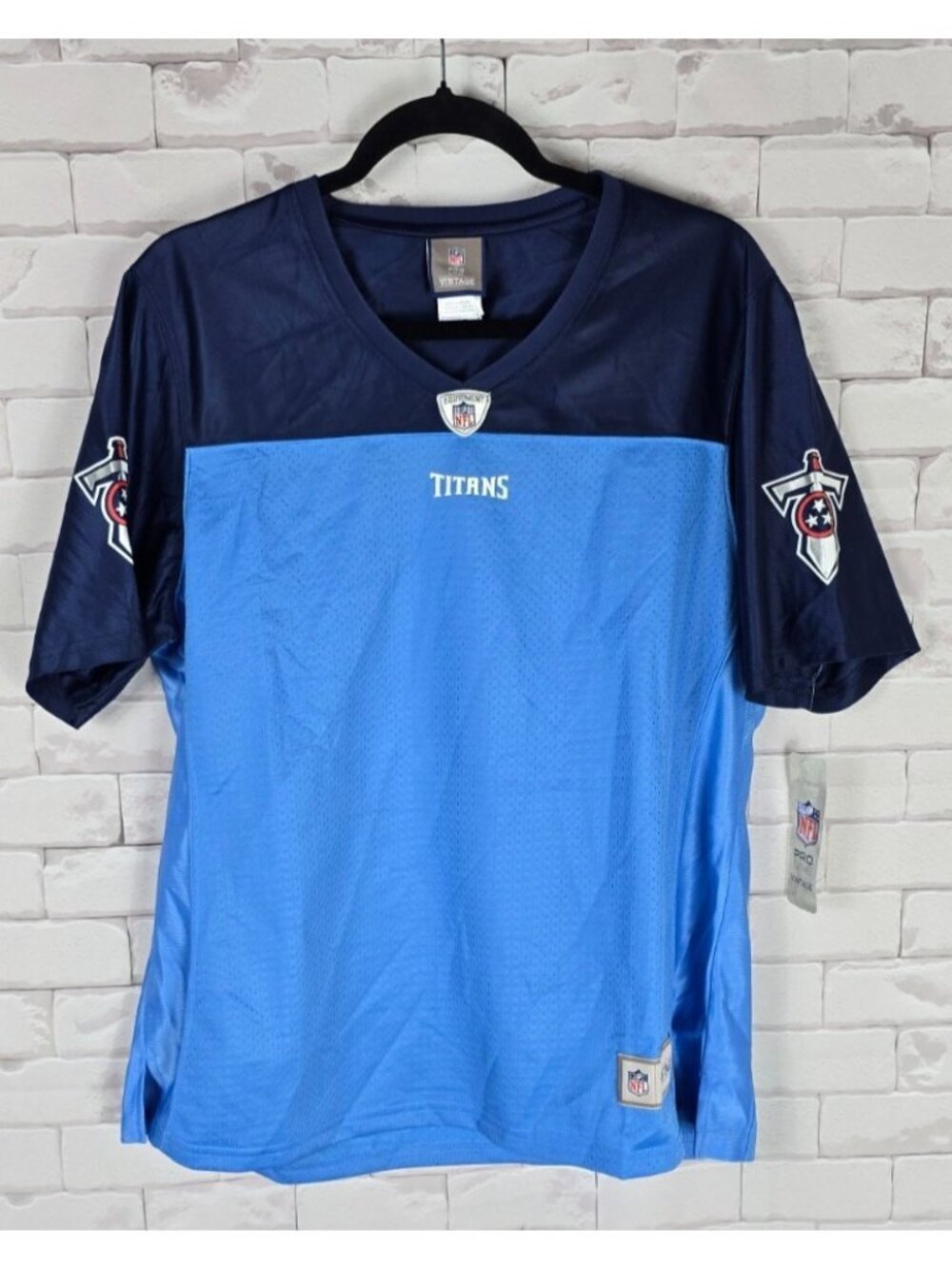 Tennessee Titans - Women's NFL Pro Line Blank Football Jersey NEW NWT Large